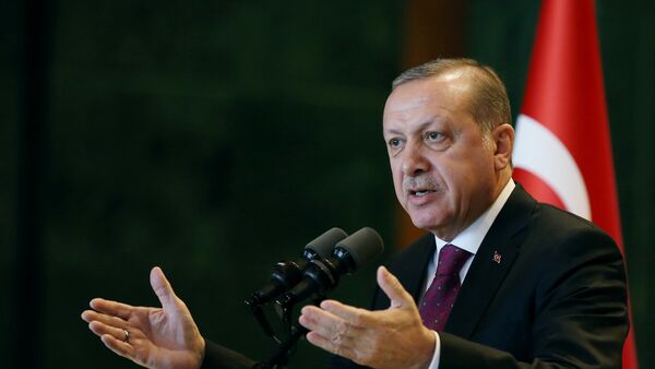 Recep Tayyip Erdogan, presidente de Turquía (archivo) - Sputnik Mundo