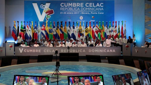 Cumbre de la CELAC en la República Dominicana Cumbre de la CELAC en la República Dominicana - Sputnik Mundo