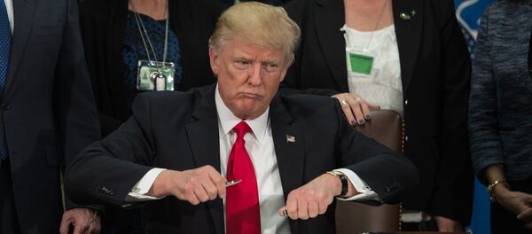 Donald Trump, presidente de EEUU - Sputnik Mundo