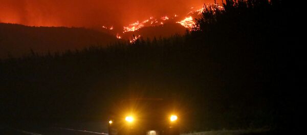 Incendios forestales en Chile - Sputnik Mundo