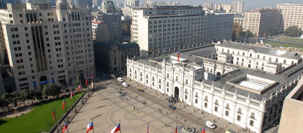 Palacio de la Moneda, en Santiago de Chile - Sputnik Mundo