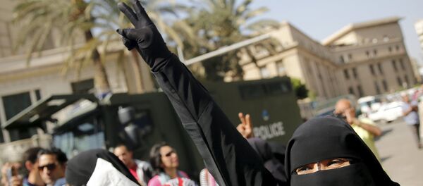 Miembro de los Hermanos Musulmanes en Egipto (archivo) Miembro de los Hermanos Musulmanes en Egipto (archivo) - Sputnik Mundo