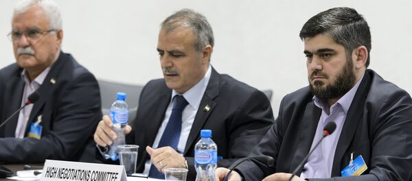 Los representantes de la oposición siria - Sputnik Mundo