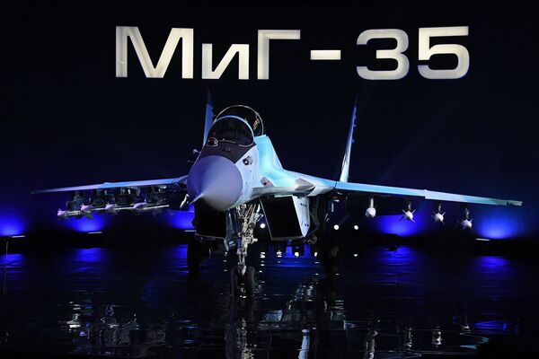 La presentación oficial del nuevo caza ruso MiG-35 - Sputnik Mundo