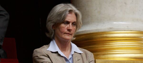 Penelope Fillon, esposa del candidato presidencial de la derecha François Fillon - Sputnik Mundo