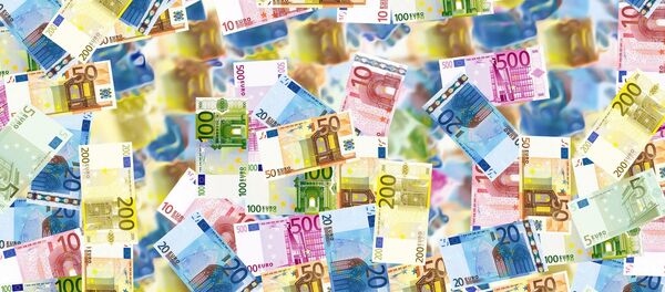 Euros (imagen referencial) - Sputnik Mundo