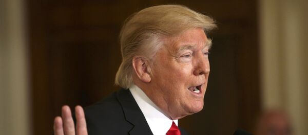 Donald Trump, presidente de EEUU - Sputnik Mundo