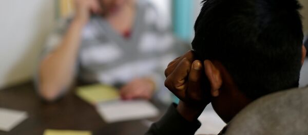 Refugiado de Guatemala en EEUU - Sputnik Mundo