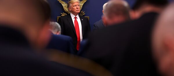 Donald Trump, presidente de EEUU - Sputnik Mundo