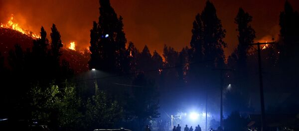 Incendios forestales en Chile - Sputnik Mundo