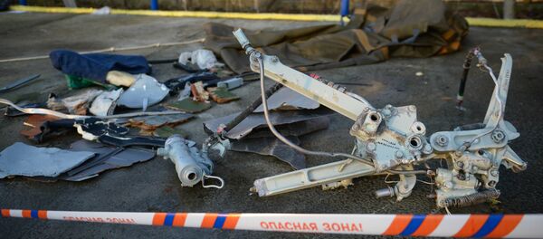Los fragmentos de Tu-154 siniestrado - Sputnik Mundo