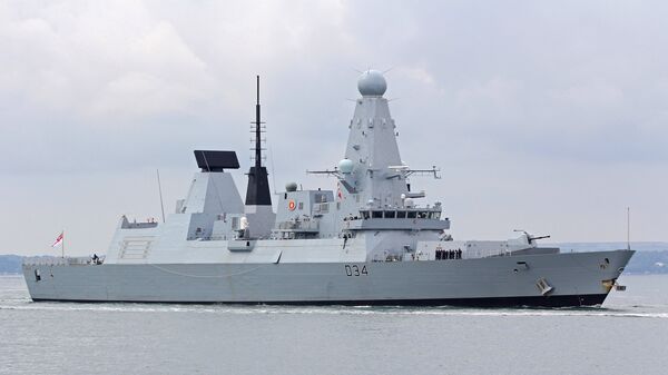 HMS Diamond - Sputnik Mundo