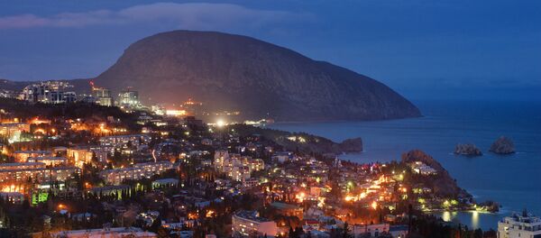 Ciudad de Gurzuf en Crimea - Sputnik Mundo