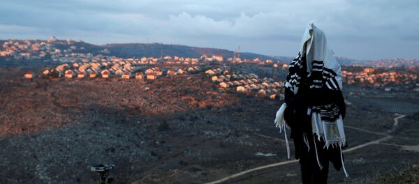 El asentamiento judío de Amona (archivo) - Sputnik Mundo