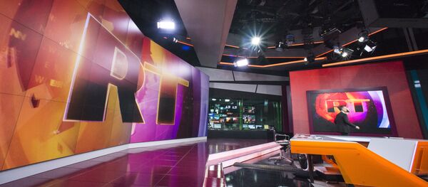 Logo de RT - Sputnik Mundo