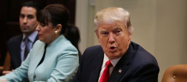 Donald Trump, presidente de EEUU - Sputnik Mundo