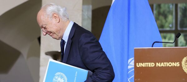 Staffan De Mistura, enviado especial de la ONU para Siria - Sputnik Mundo
