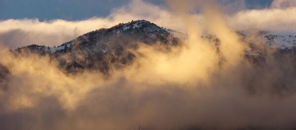 Puesta del sol en Crimea Puesta del sol en Crimea - Sputnik Mundo
