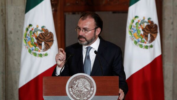 Luis Videgaray, el canciller mexicano - Sputnik Mundo