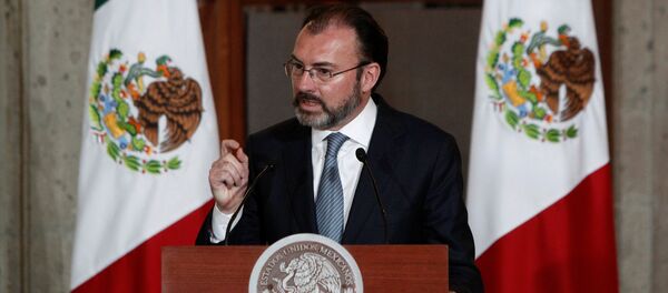 Luis Videgaray, el canciller mexicano - Sputnik Mundo