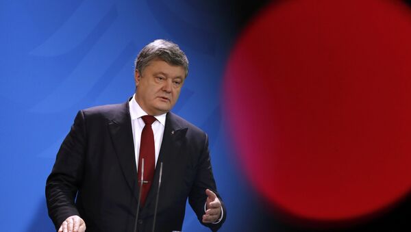 Petró Poroshenko, presidente de Ucrania Petró Poroshenko, presidente de Ucrania - Sputnik Mundo