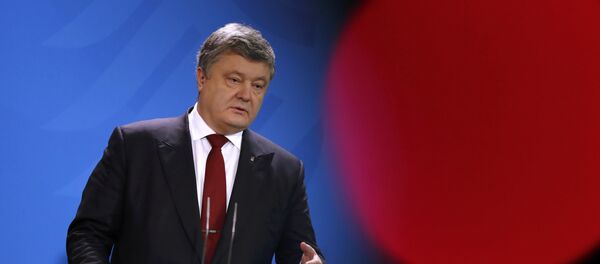 Petró Poroshenko, presidente de Ucrania - Sputnik Mundo
