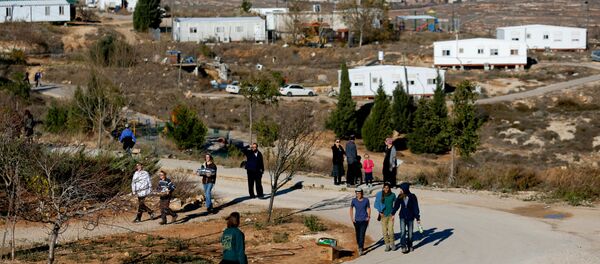 El asentamiento judío de Amona (archivo) - Sputnik Mundo