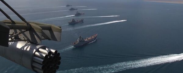 Buques de la Flota rusa del Mar Negro y de la Flotilla del Caspio (archivo) - Sputnik Mundo