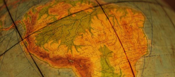 El mapa de América del Sur - Sputnik Mundo