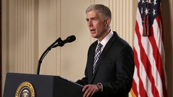 Neil Gorsuch, candidato para encabezar la Corte Suprema de EEUU - Sputnik Mundo