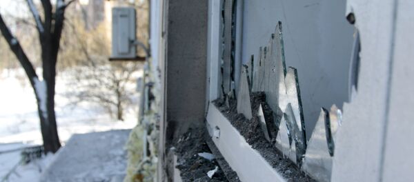 Consecuencias de bombardeos en Donetsk - Sputnik Mundo
