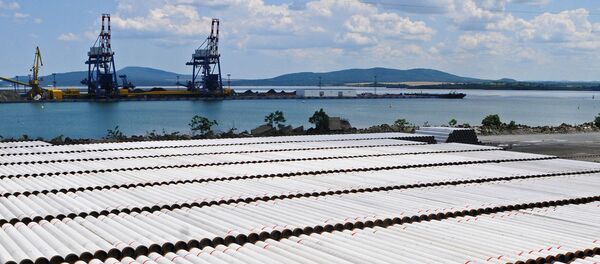 Las tuberías para el gasoducto Turk Stream - Sputnik Mundo