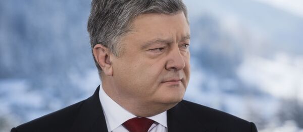 Petró Poroshenko, presidente de Ucrania Petró Poroshenko, presidente de Ucrania - Sputnik Mundo
