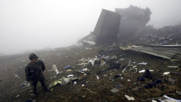 El siniestro del avión Yak-42 en Turquía (archivo) - Sputnik Mundo