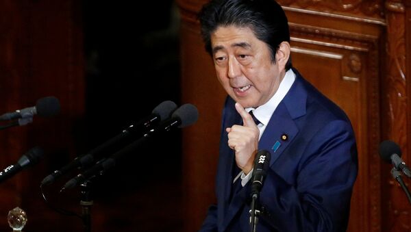 Shinzo Abe, primer ministro de Japón - Sputnik Mundo