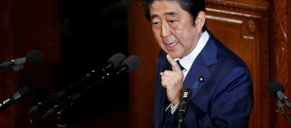 Shinzo Abe, primer ministro de Japón - Sputnik Mundo