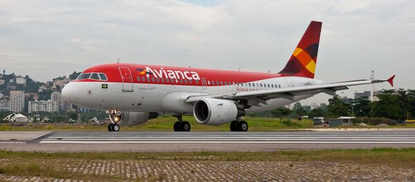 Avión de la empresa colombiana Avianca (archivo) Avión de la empresa colombiana Avianca (archivo) - Sputnik Mundo