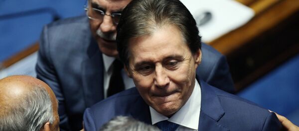 Eunício Oliveira, presidente del Senado brasileño Eunício Oliveira, presidente del Senado brasileño - Sputnik Mundo