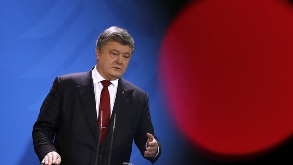 Petró Poroshenko, presidente de Ucrania - Sputnik Mundo