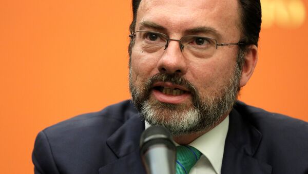 Luis Videgaray, canciller de México - Sputnik Mundo