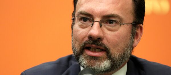 Luis Videgaray, canciller de México Luis Videgaray, canciller de México - Sputnik Mundo