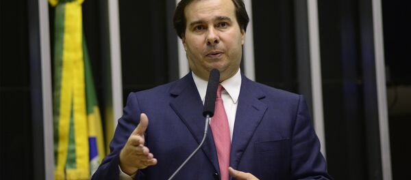 Rodrigo Maia, presidente de la Cámara de Diputados de Brasil - Sputnik Mundo