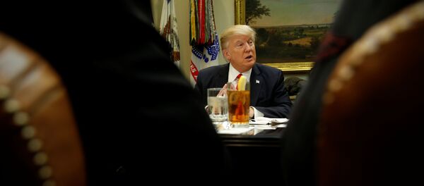 Donald Trump, presidente de EEUU - Sputnik Mundo