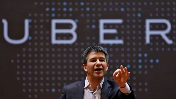 Travis Kalanick, director ejecutivo de Uber - Sputnik Mundo