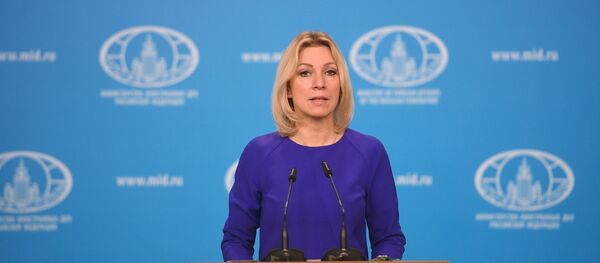 María Zajárova, portavoz del Ministerio de Exteriores de Rusia - Sputnik Mundo