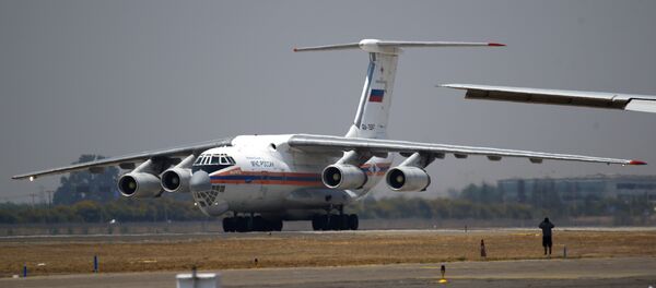 Avión bombero Ilyushin 76 (archivo) - Sputnik Mundo