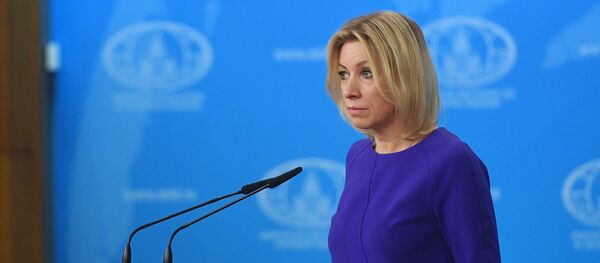 María Zajárova, portavoz del Ministerio de Exteriores de Rusia - Sputnik Mundo