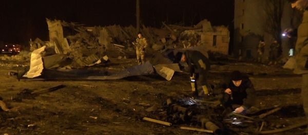 Las consecuencias de los ataques contra Donetsk Las consecuencias de los ataques contra Donetsk - Sputnik Mundo