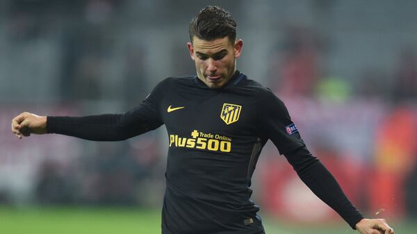 Lucas Hernández, futbolista francés del Atlético de Madrid - Sputnik Mundo