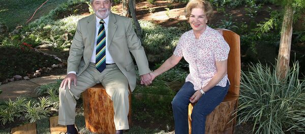 Luiz Inácio Lula da Silva e Marisa Letícia - Sputnik Mundo